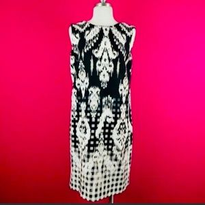 @ AB Studio sz 6 Dress Black White